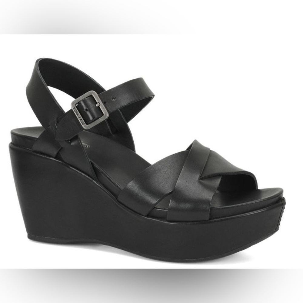 Kork Ease Ava 2.0 in Black, size 7.